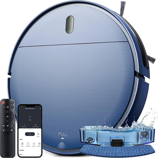 Robot Vacuum Cleaner, Robot Vacuum and Mop Combo with WIFI / Alexa for Pet Hair and Hard Floor